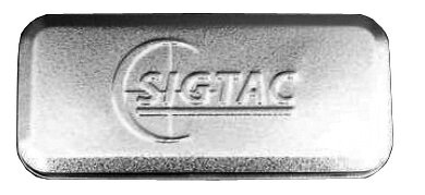 Фирменный футляр с логотипом «SIG TAC».