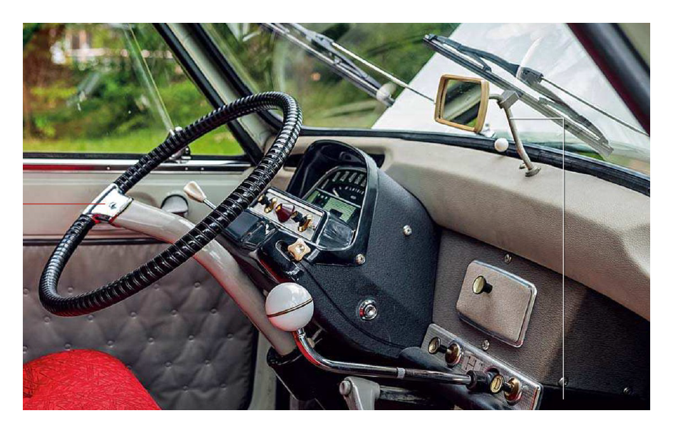 Citroen Ami 6 изнутри