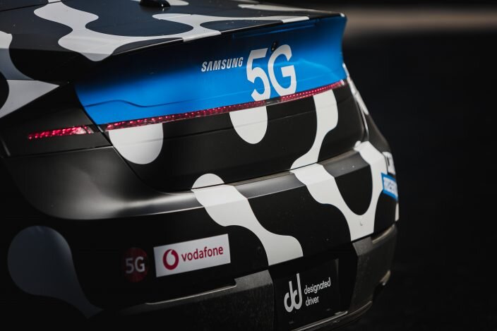 Designated Driver, Samsung и Vodafone в ходе тесного сотрудничества удалось воплотить в жизнь комплексное решение на базе передовой технологии 5G.