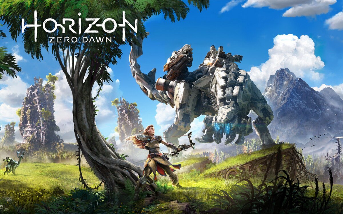 Обложка игры Horizon Zero Dawn на PS4