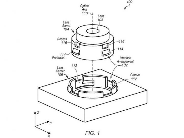 Apple придумала специальный крепёж для сменных объективов в iPhone
