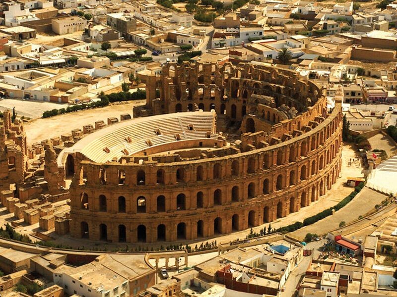 Амфитеатр в Эль-Джеме