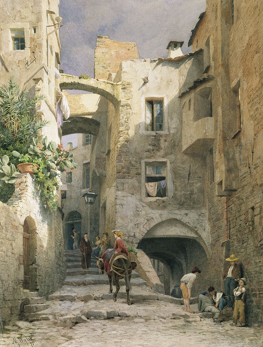 Улица в Сан-Ремо