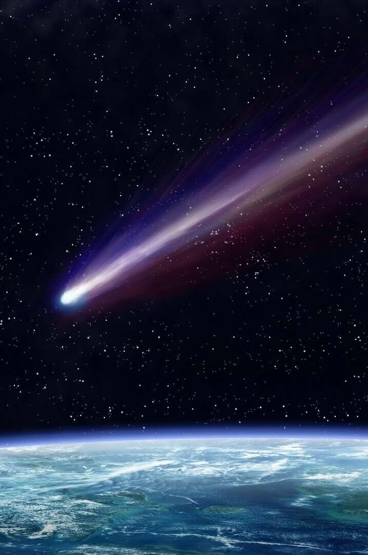 Это не красивый шлейф, это смертельные газы. 