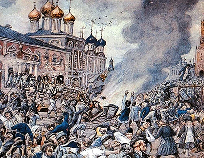 Э. Лисснер. Чумной бунт