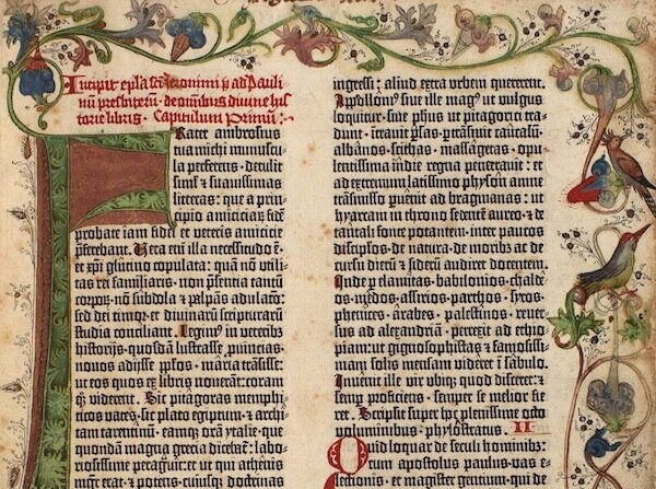 Библия Гутенберга, написаная на конопляной бумаге