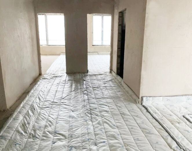 Как сделать звукоизоляцию в квартире. Часть 1-я. Звукоизоляция пола под ...