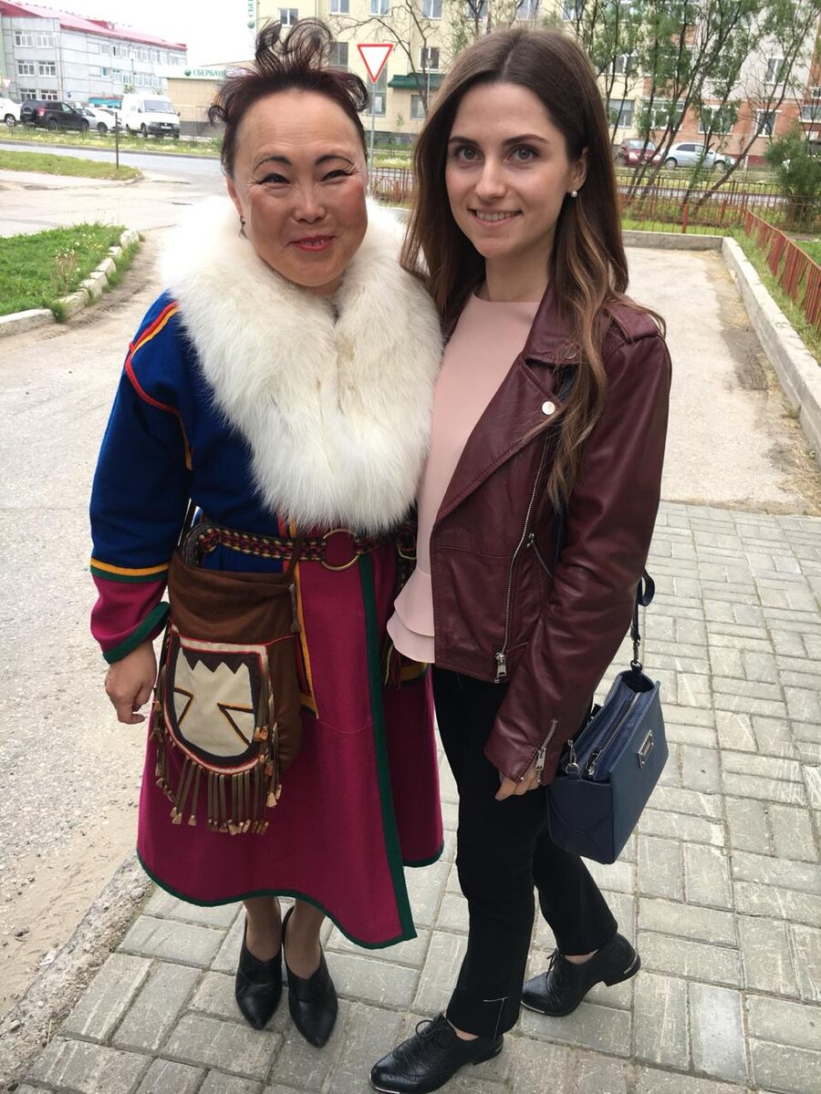 Встреча в ненецком национальном костюме