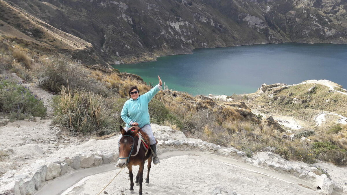 Продолжаю знакомить вас,друзья с необычным местом на планете- озером в кратере вулкана Килотоа.