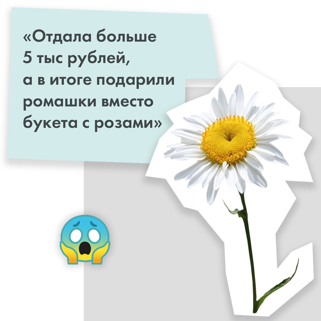 Пьяный курьер, увядшие цветы и ромашки вместо роз: чего боятся россияне,  заказывая цветы онлайн | Flowwow для бизнеса | Дзен