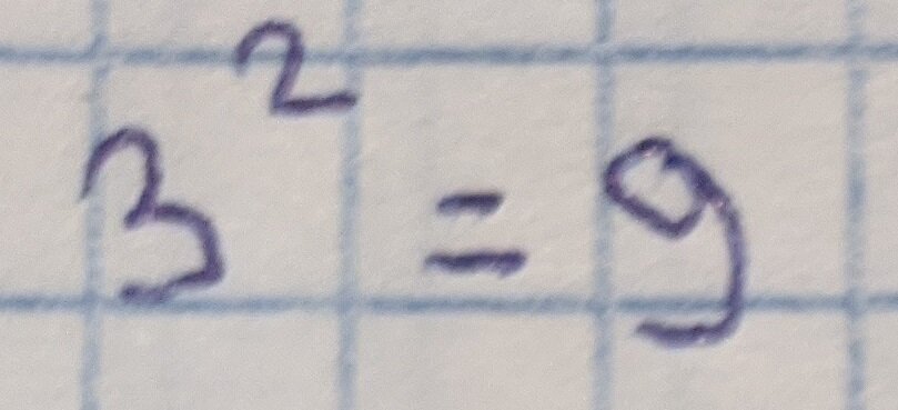3 в степени 2