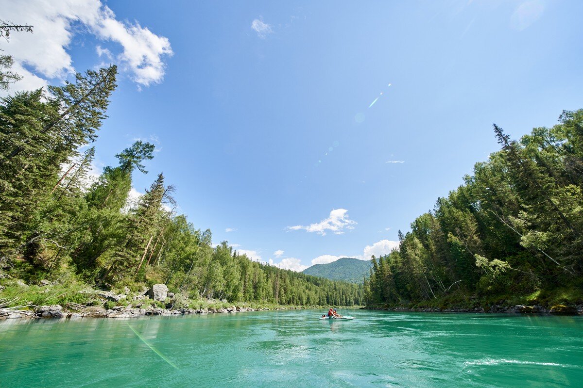 Аккемский прорыв. Akkem Lake.