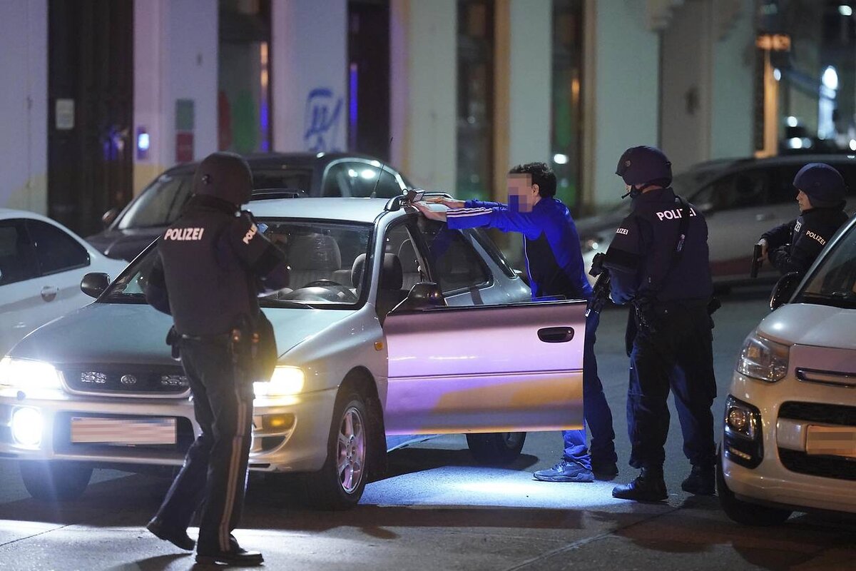 Задержан подозреваемый в теракте .Фото телерадиокорпорации ORF