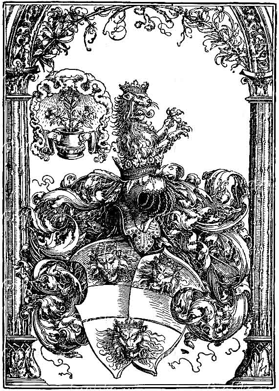 Герб Якоба Банизиса, секретаря императора Максимилиана, 1520 год