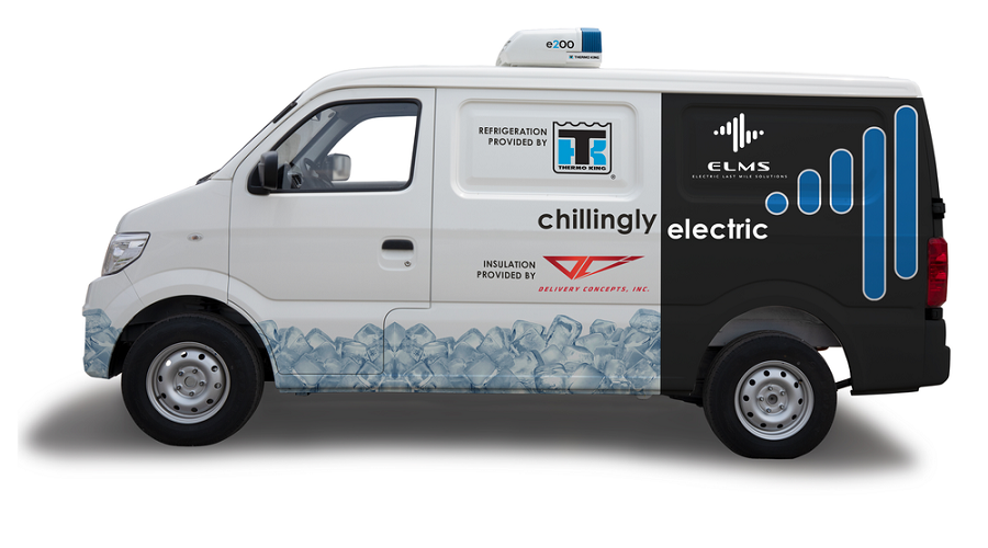 ELMS и Thermo King построят новый рефрижераторный мини-фургон на батарейках