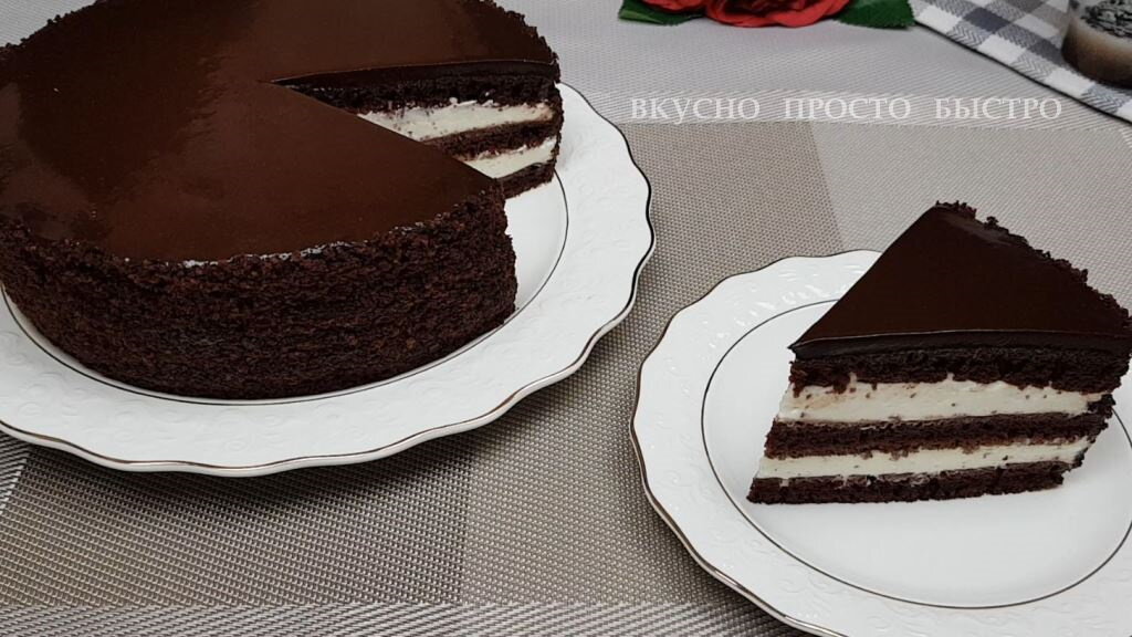Торт на сковороде, без весов -рецепт на канале Вкусно Просто Быстро