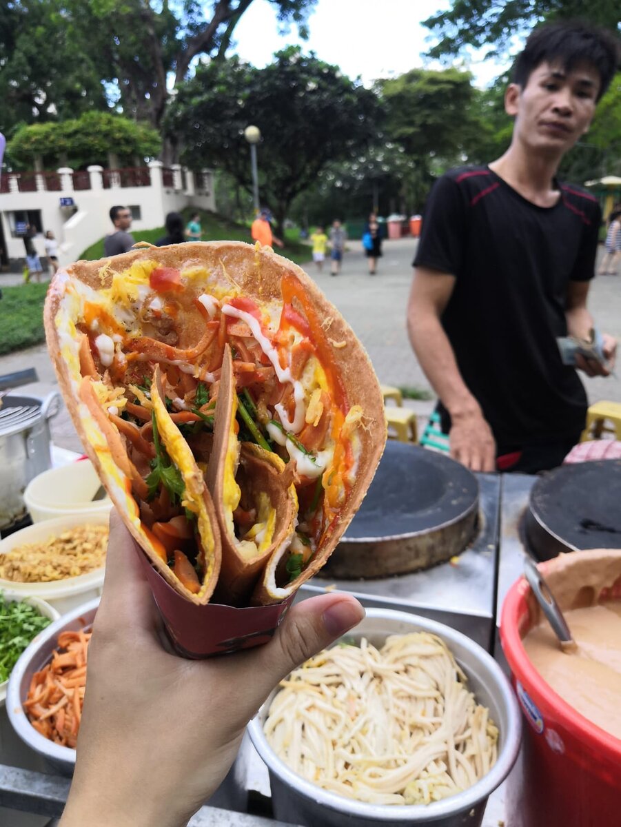 Уличный блин