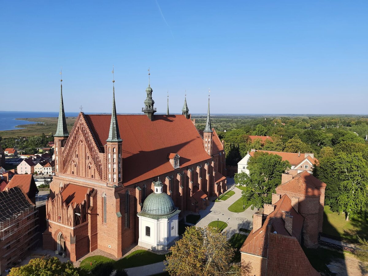 Фромборг.  Граница польско-российская. 