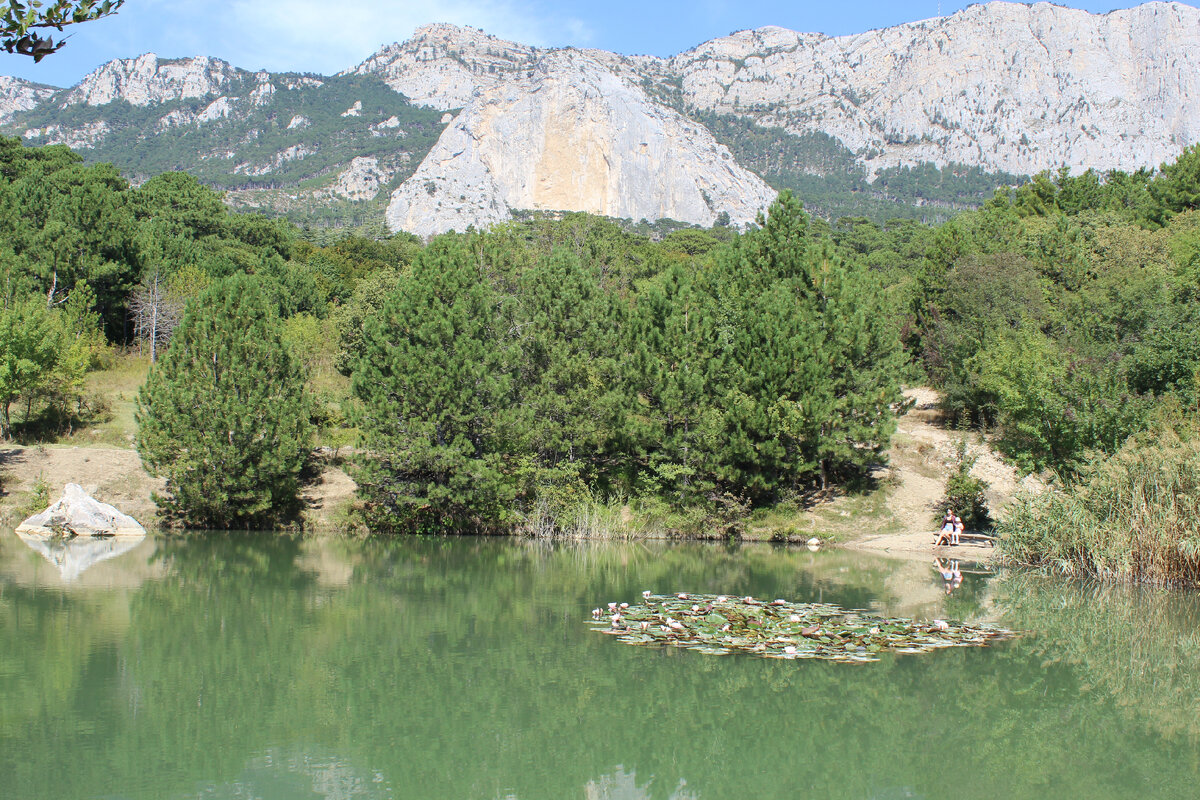 Красивый вид на Шаан-Кая. 