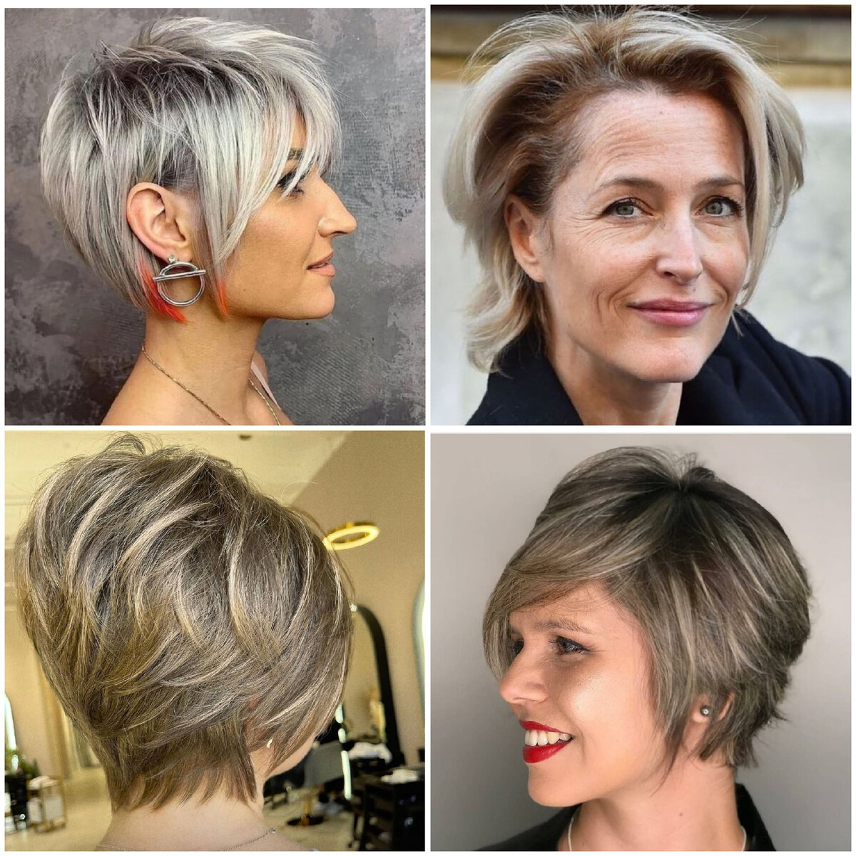 Примеры актуальных стрижек.