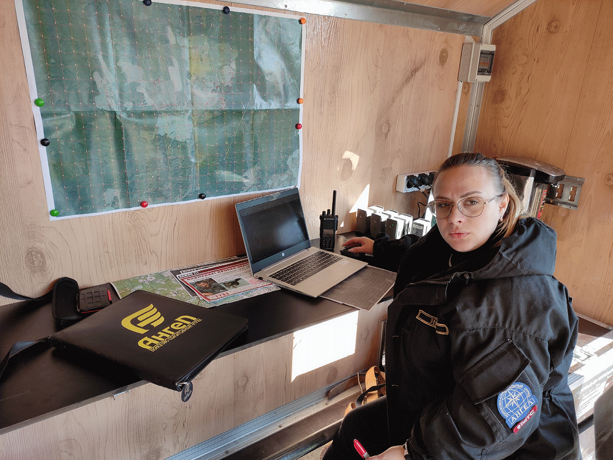 Кристина Крук, координатор поисково-спасательного отряда «Ангел»