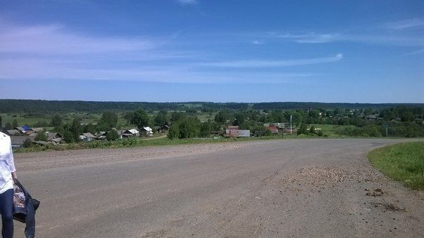 Фото из личного архива. Село Воскресенск Карагайского района Пермского края