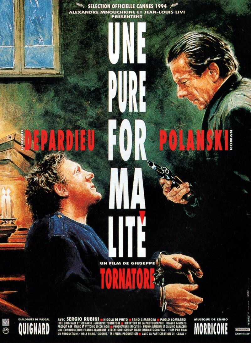 poster to "Una Pura Formalita"/1993/Giuseppe Tornatore/kinopoisk.ru