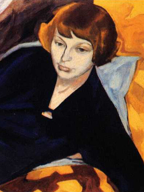 Магда Нахман. «Портрет Марины Цветаевой», 1913 год © Public domain