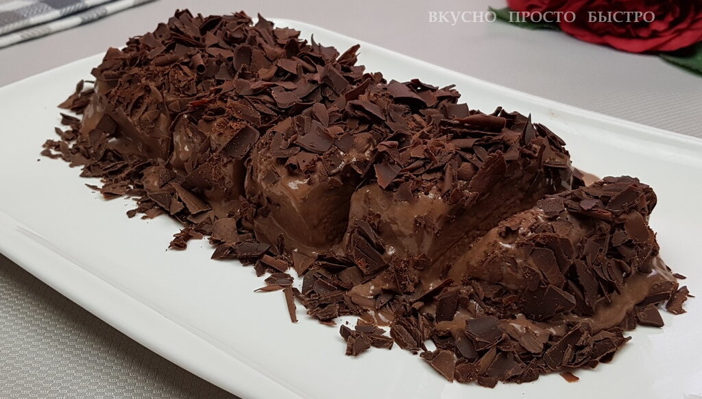 Шоколадное мороженое - рецепт на канале Вкусно Просто Быстро