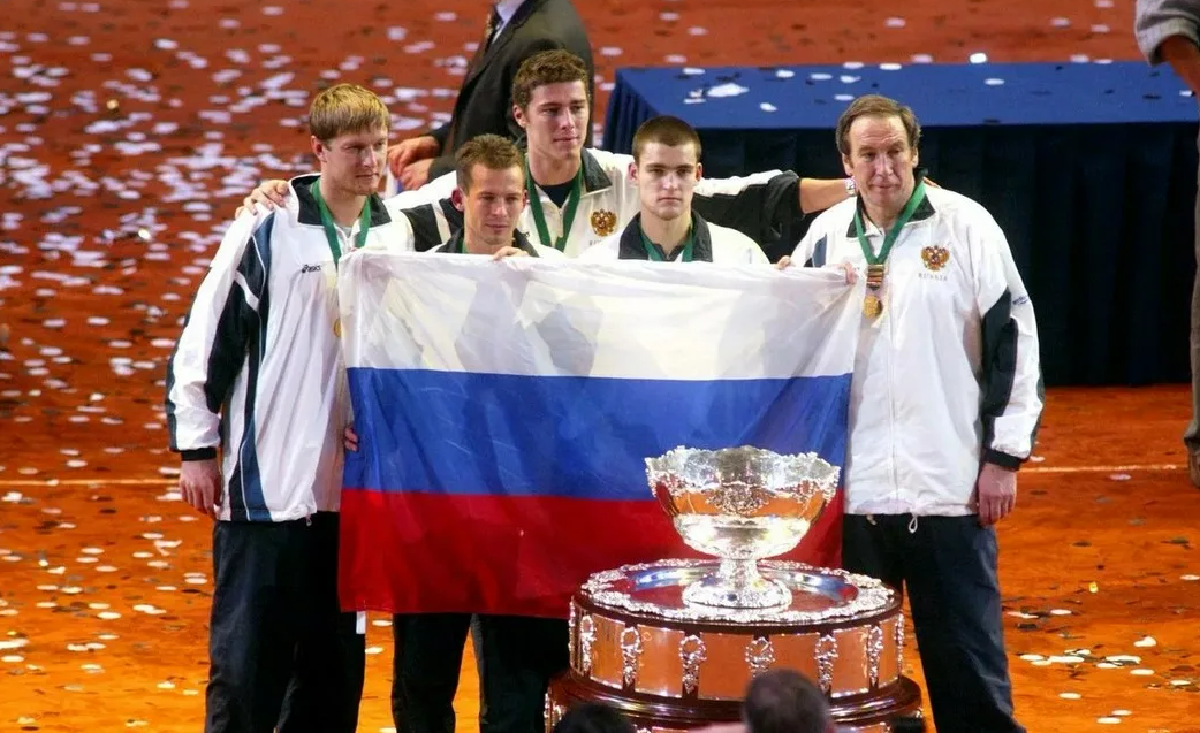 Победа россиян в финале Кубка Дэвиса-2022 над Францией - одна из золотых страниц нашего спорта. Фото: соцсети