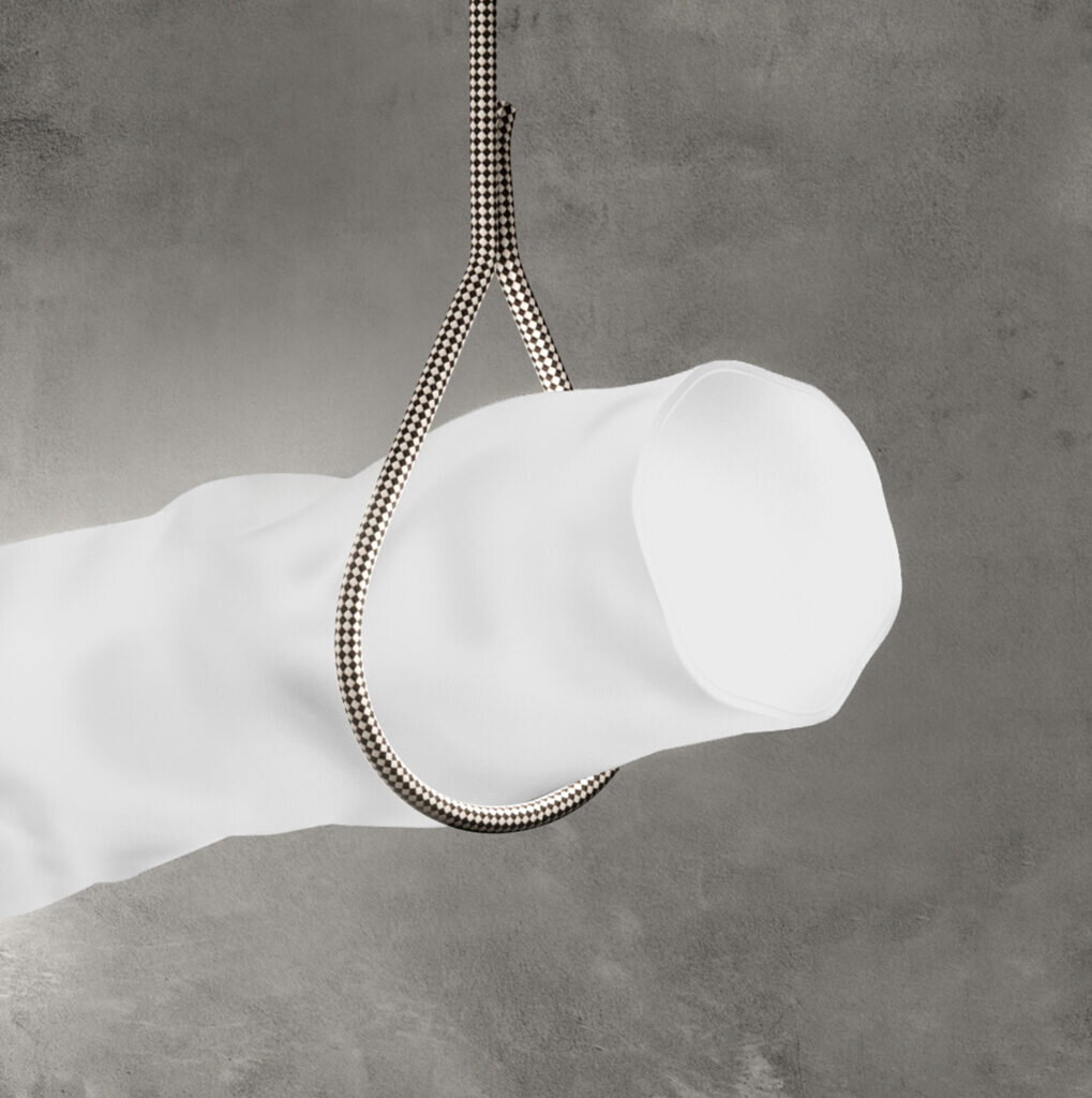 Светильники Baggy подвесной, Contardi, дизайн: Paola Navone