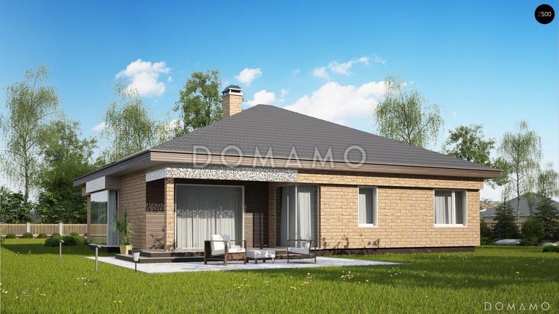 Проект D2336 — со стороны террасы