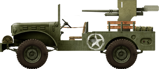 37 mm Gun Motor Carriage M6 “Fargo“