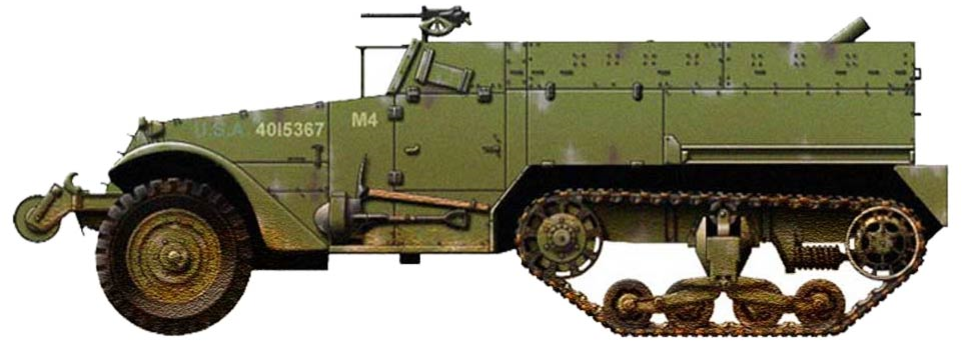 81mm Mortar Carrier M4.