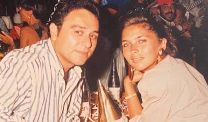 Арзу и Омер Сабанджи в молодости 