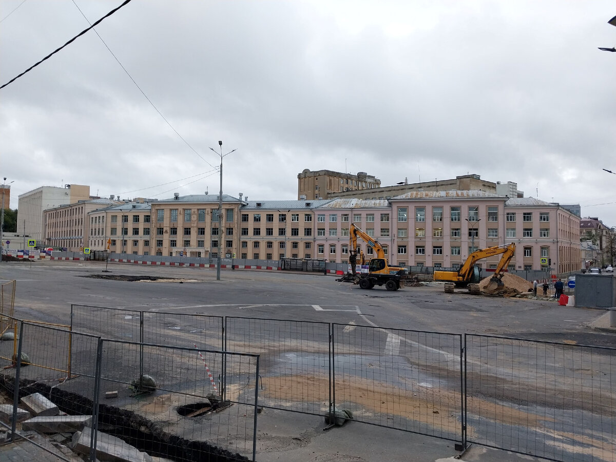 Как идёт строительство метро на площади Свободы. Фоторепортаж |  Нижегородские зарисовки | Дзен