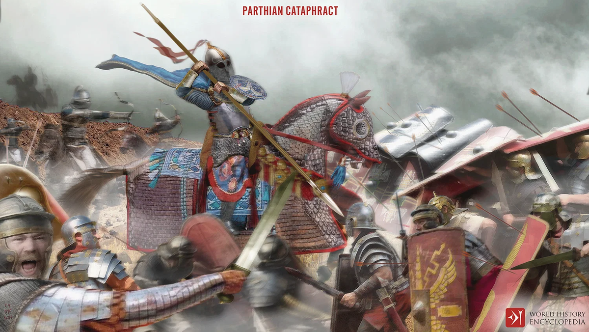 Почему римляне победили. Катафракт age of Empires. Катафракт сыны гора. Войны Парфии. Битва при Каррах.