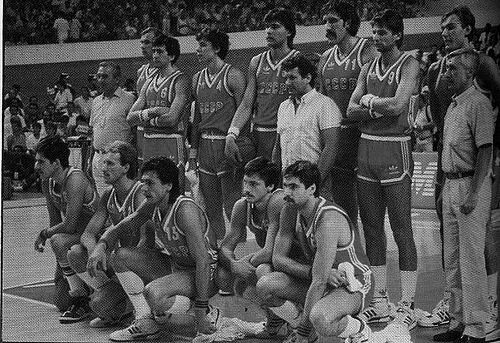 в составе сборной СССР по баскетболу