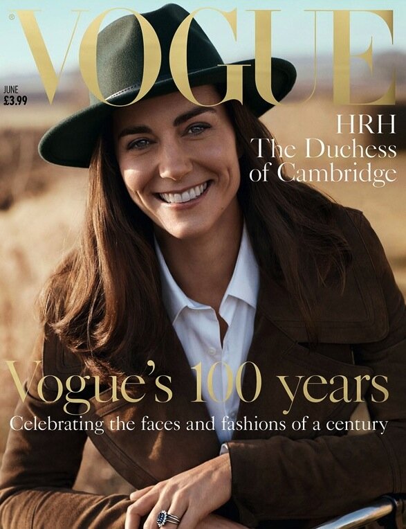 Обложка Vogue к 100-летию журнала