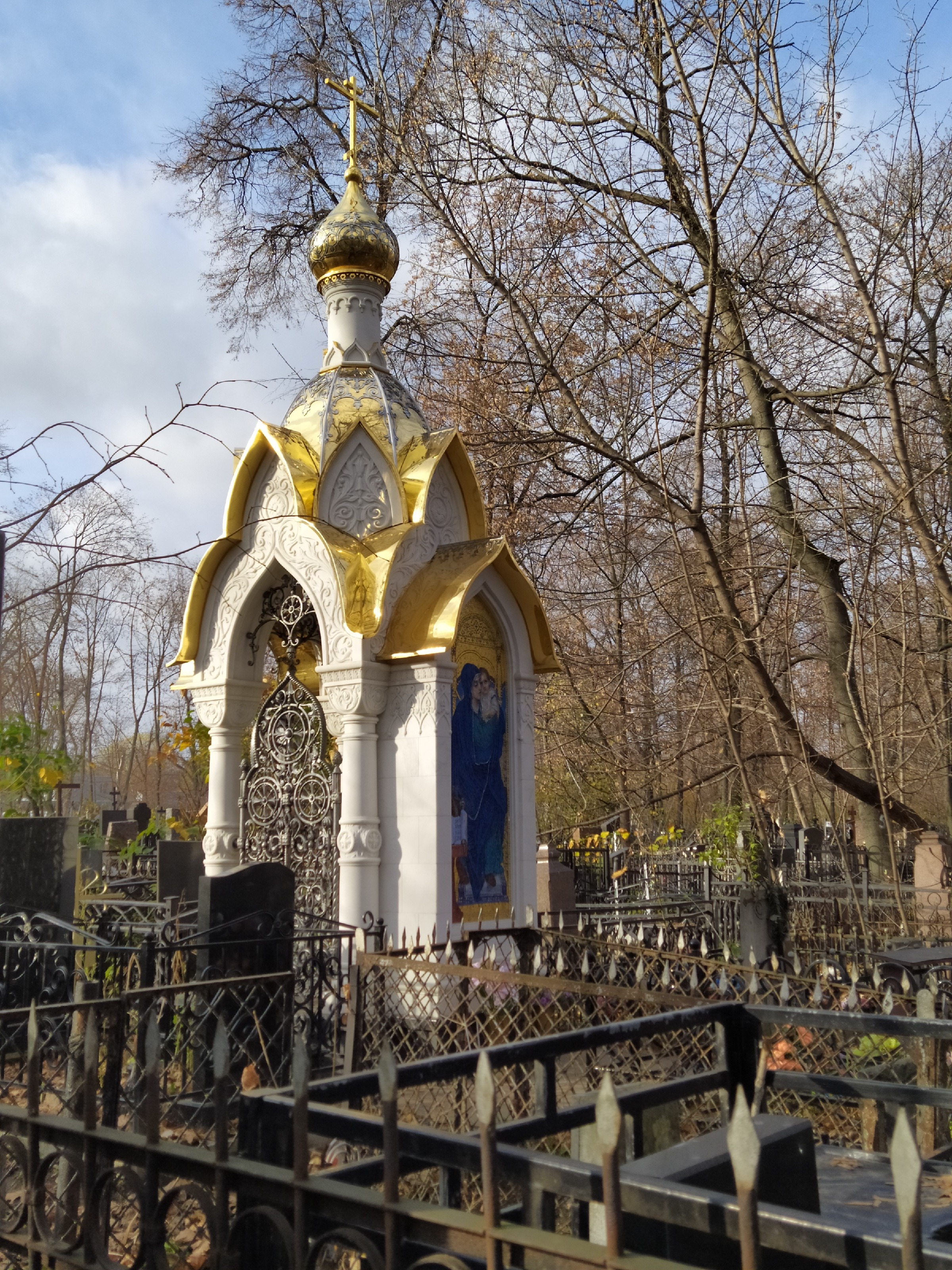 Даниловское кладбище фото