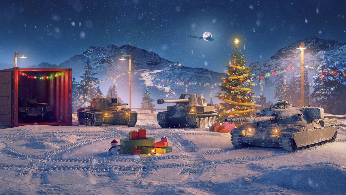 Ивенты wot. World of Tanks Blitz новогодний ивент. Новогодний ивент WOT Blitz 2021. World of Tanks Blitz новогодний ангар. Новогодние танки World of Tanks Blitz.