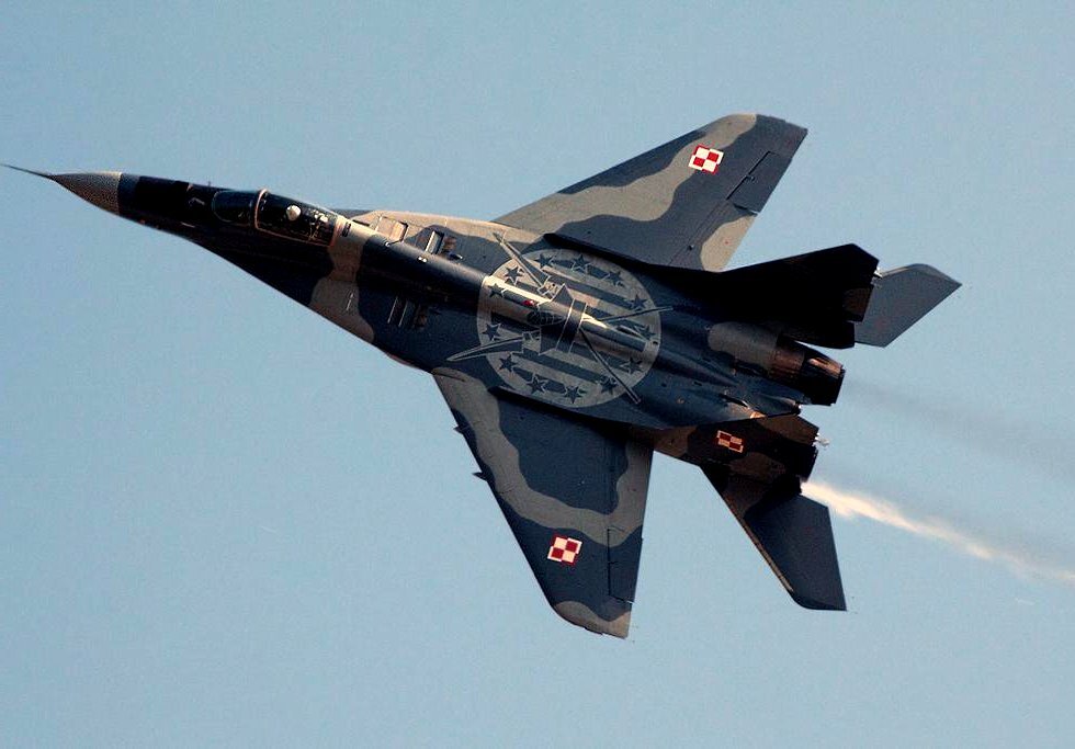 Истребитель Миг-29 Польских ВВС