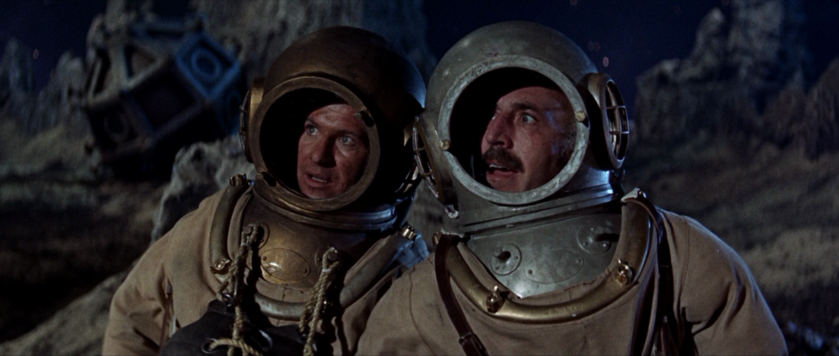 Первые люди на Луне / First Men in the Moon (Нэйтан Юран) 1964, фантастика