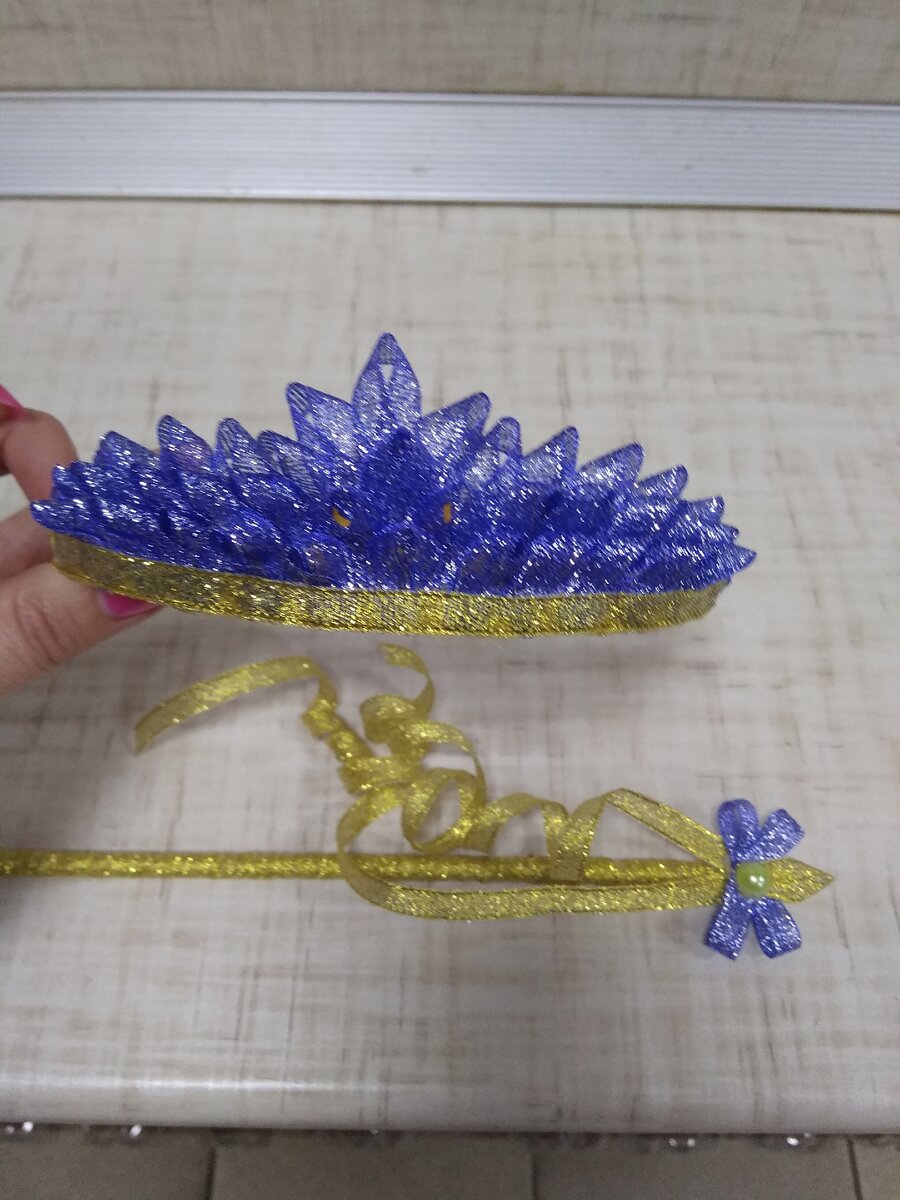 Корона и волшебная палочка для дочки