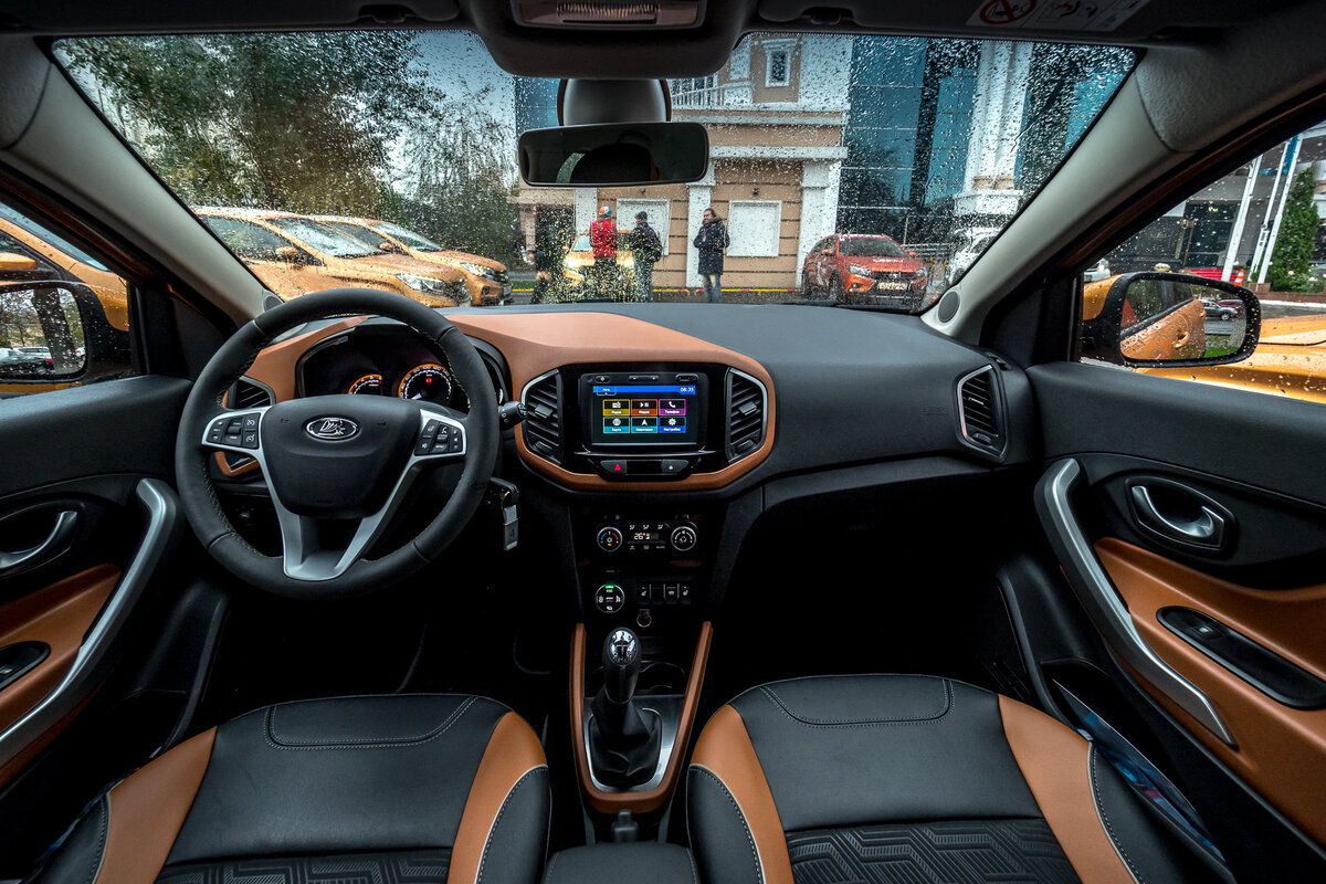 Lada xray cross салон 