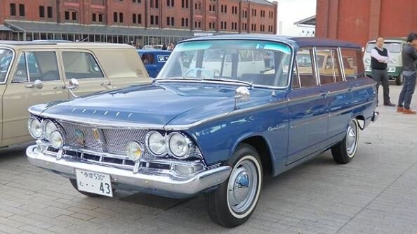 Prince Gloria 6 Estate. Годы выпуска - 1963-1967. Рабочий объём - 1988 куб.см. Мощность - 106 л.с.