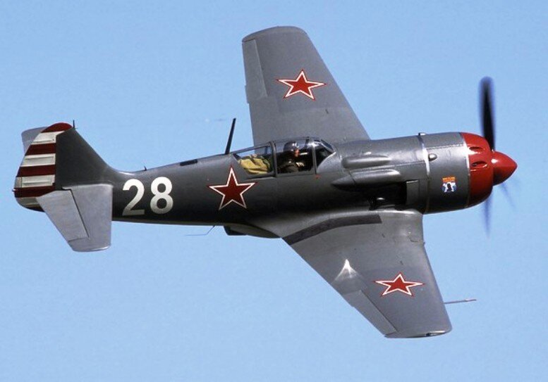 Истребитель Ла-9 конструкции Семена Алексеевича Лавочкина.