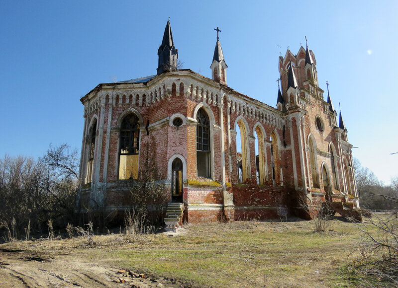 Каменка Саратовская область Красноармейский район кирха