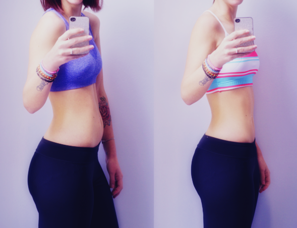 результат до и после месяца выполнения вакуума