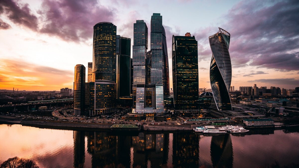Москва сити....